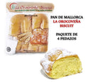 Pack of Puerto Rican Sweet Rolls (Mallorcas) by La Orocoveña Biscuit