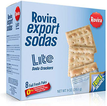 Rovira Export Sodas Lite Crackers (8 foil fresh pack)