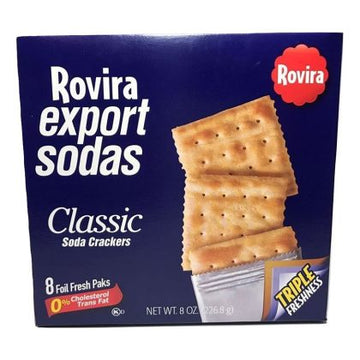 Rovira Export Sodas Cracker by Rovira (8 foil fresh packs)